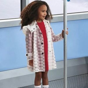 BURBERRY Girls Penelope Raincoat ☔️